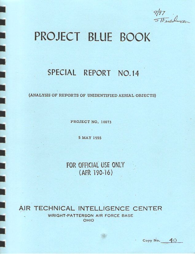 Research paper on ufos